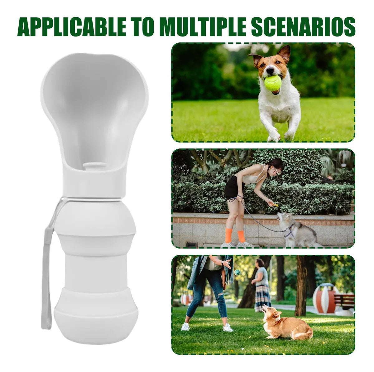 BEBEDERO PLEGABLE PARA MASCOTAS