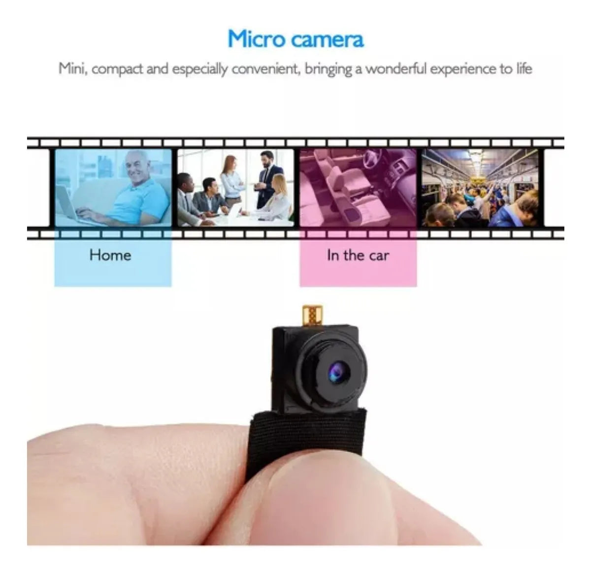 CAMARA ESPIA EN FORMA DE  CINTA CON APP