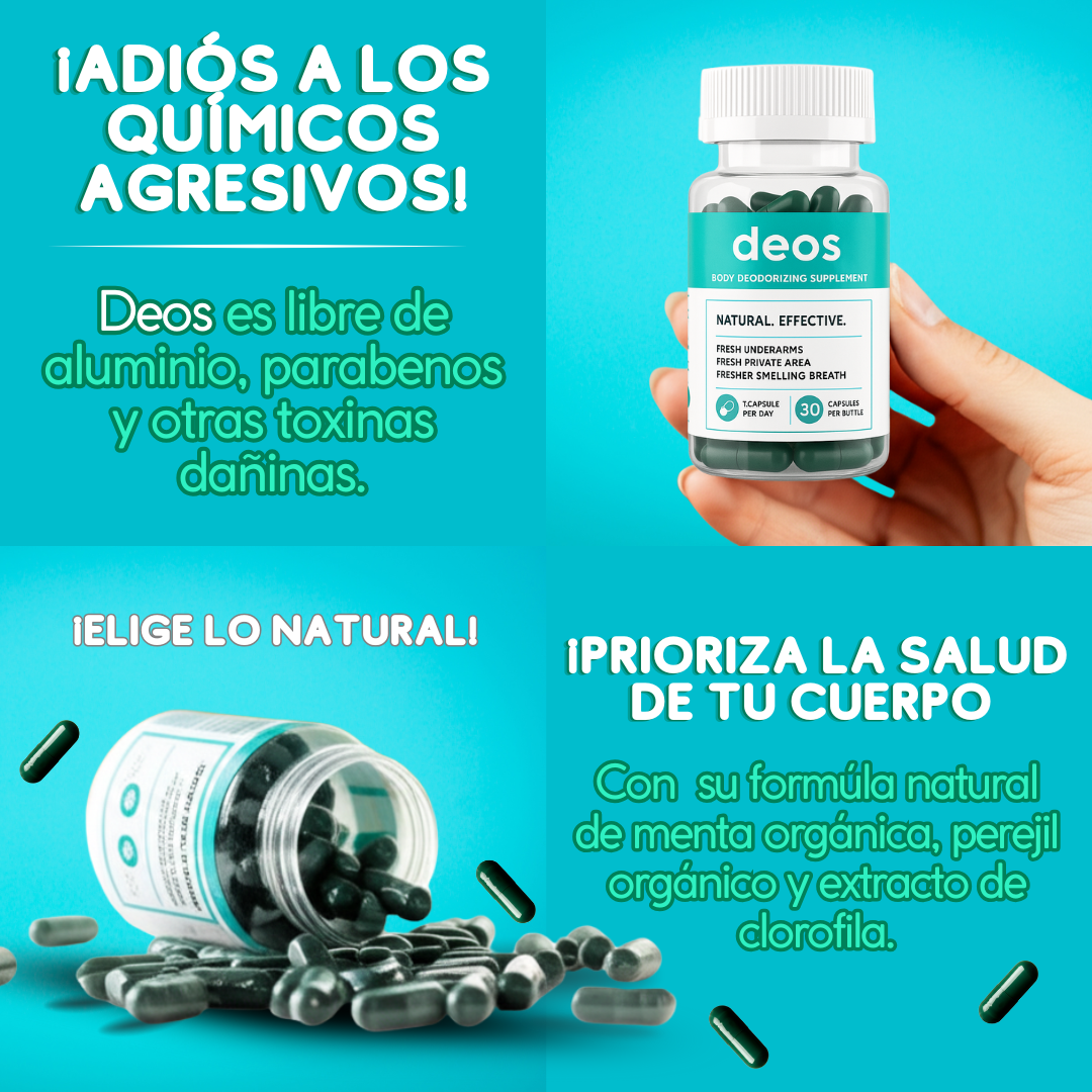 DEOS CAPSULAS PARA EL AROMA CORPORAL