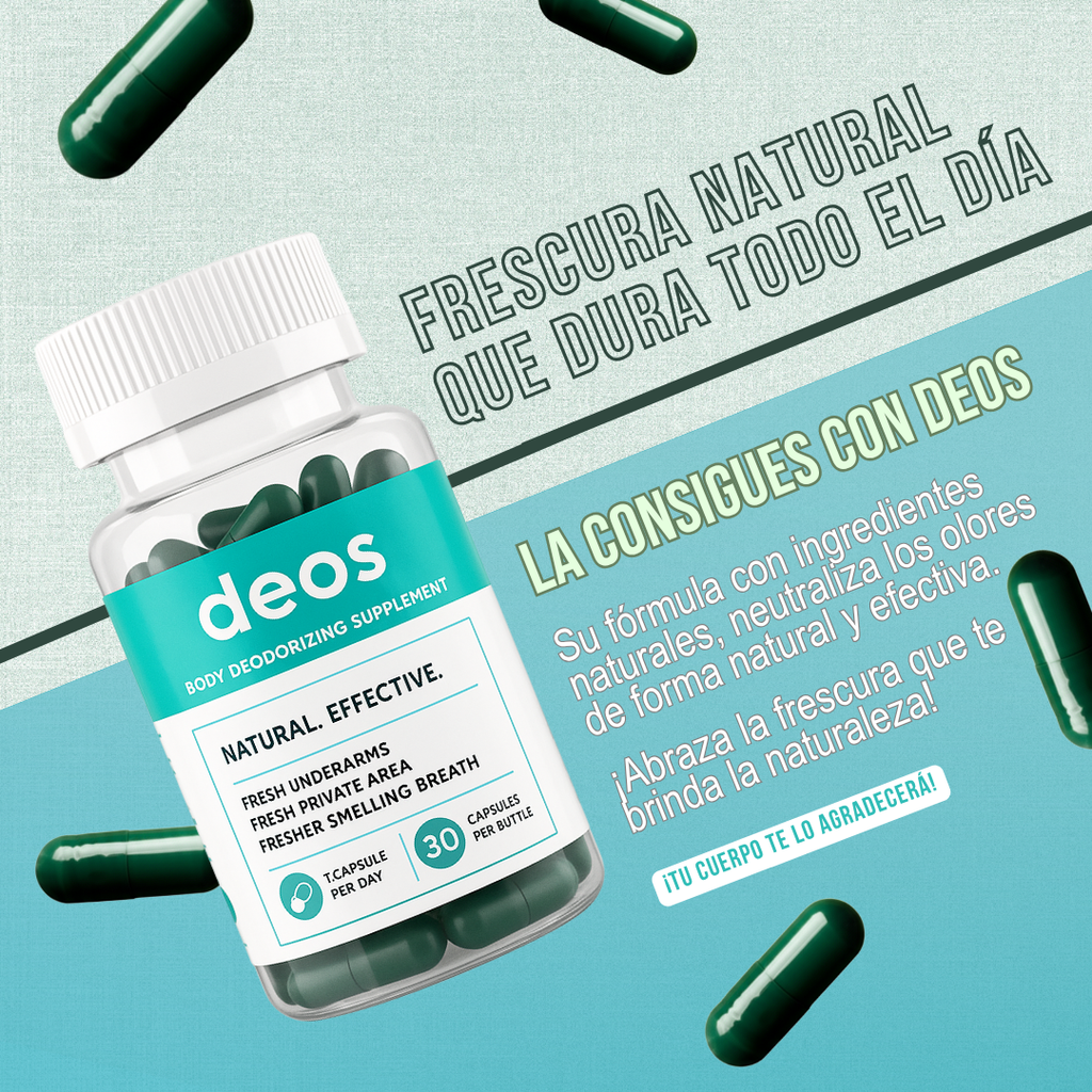 DEOS CAPSULAS PARA EL AROMA CORPORAL