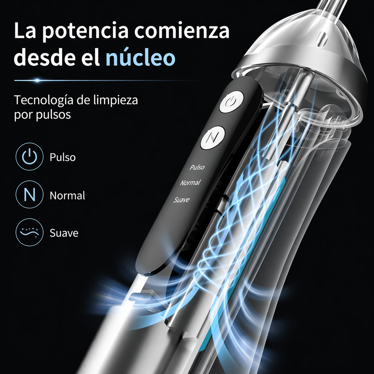 IRRIGADOR DENTAL PARA LIMPIEZA PROFUNDA
