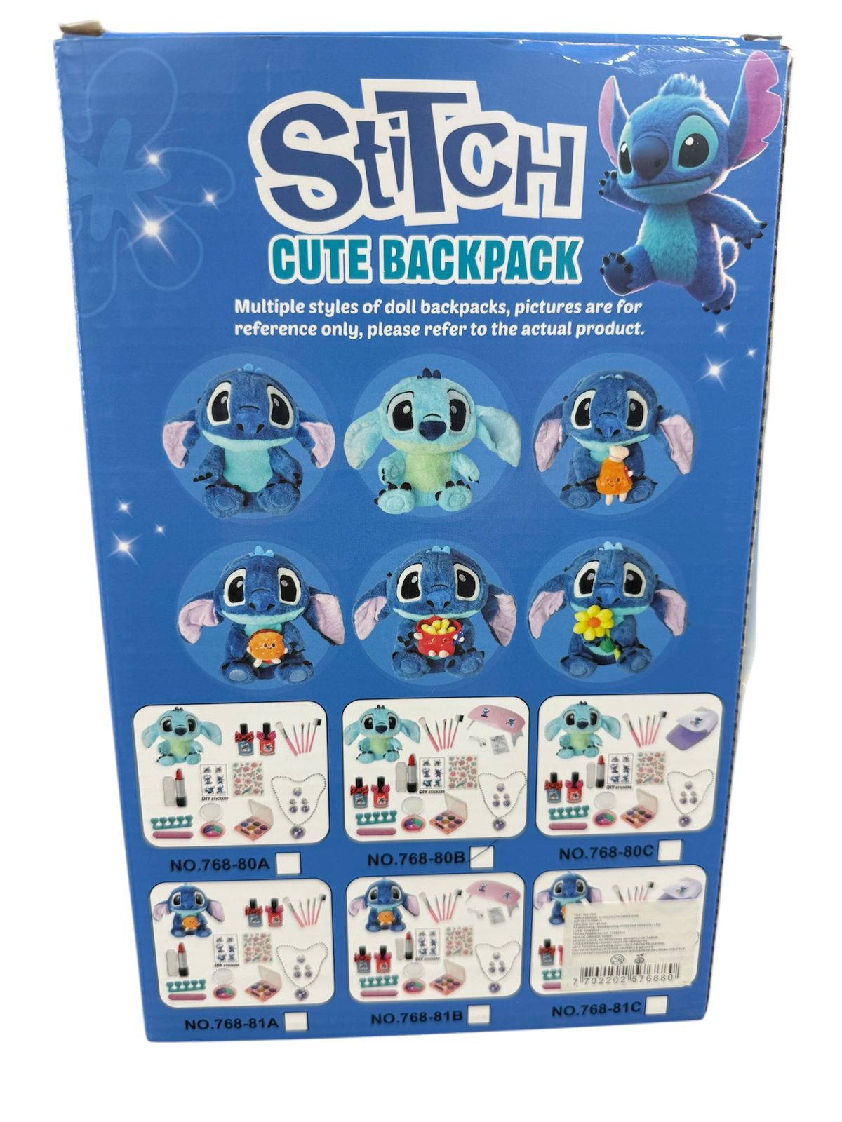 BOLSO STICTCH CON CONTENIDO SORPRESA