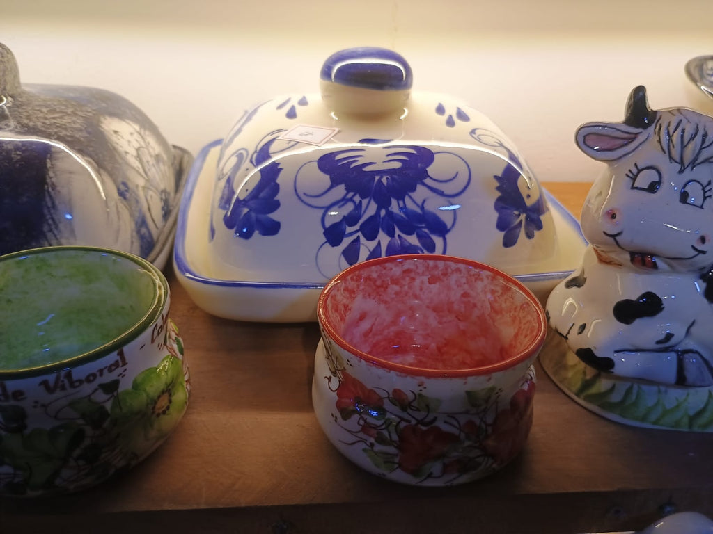 Ceramicas colombianas artesanales Carmen de viboral pintadas a mano