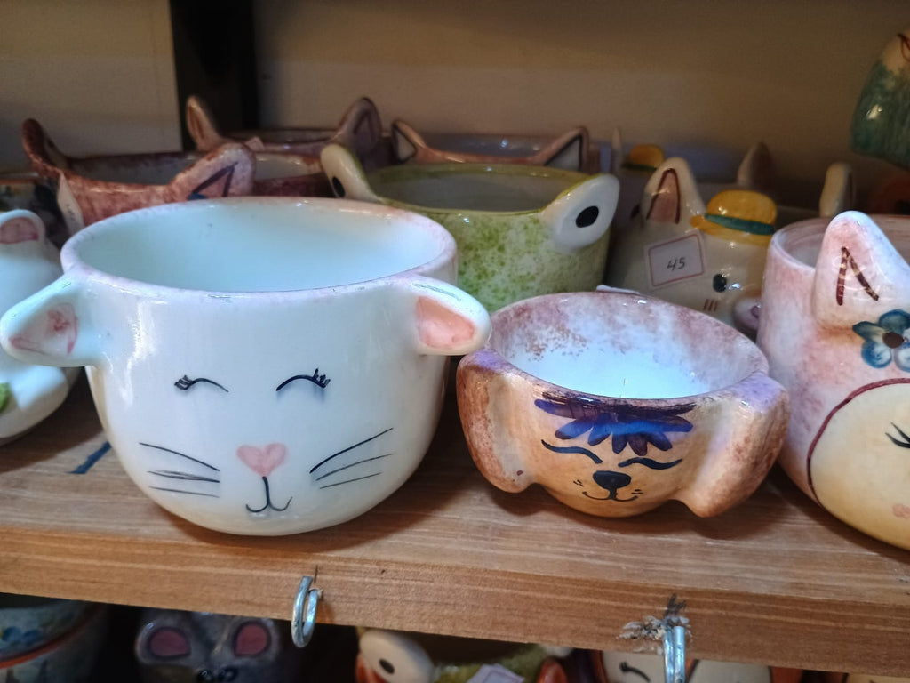 Ceramicas colombianas artesanales Carmen de viboral pintadas a mano