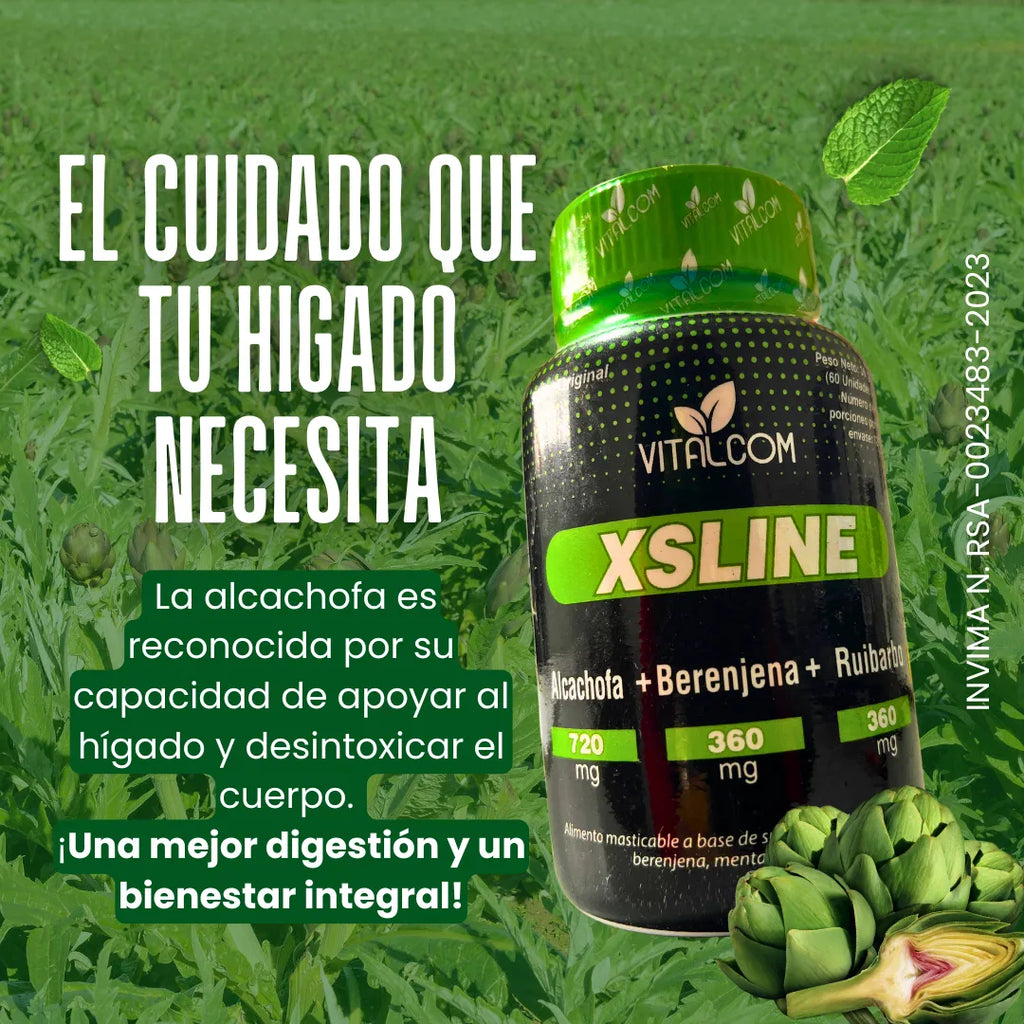 XSLINE LIMPIADOR DE TOXINAS CAPSULAS MASTICABLES