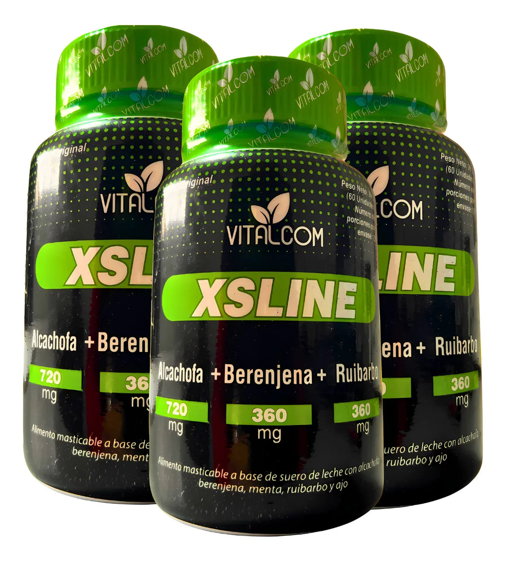 XSLINE LIMPIADOR DE TOXINAS CAPSULAS MASTICABLES