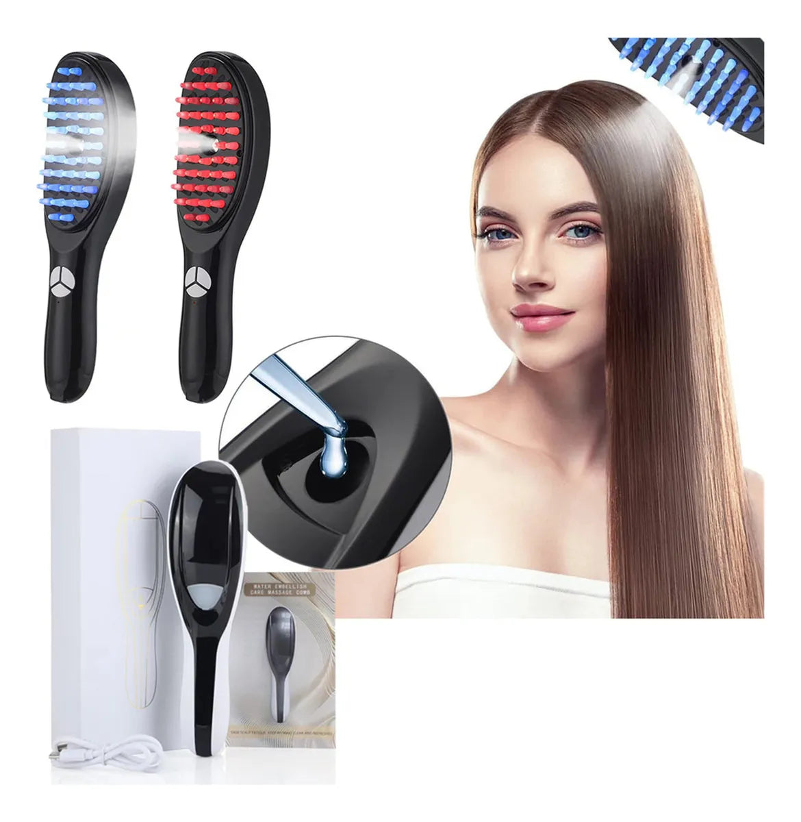 CEPILLO VAPOR CAPILAR MASAJE